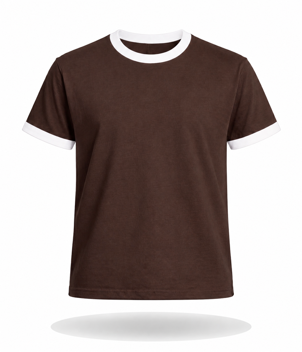 Studio brown Ringer Tee