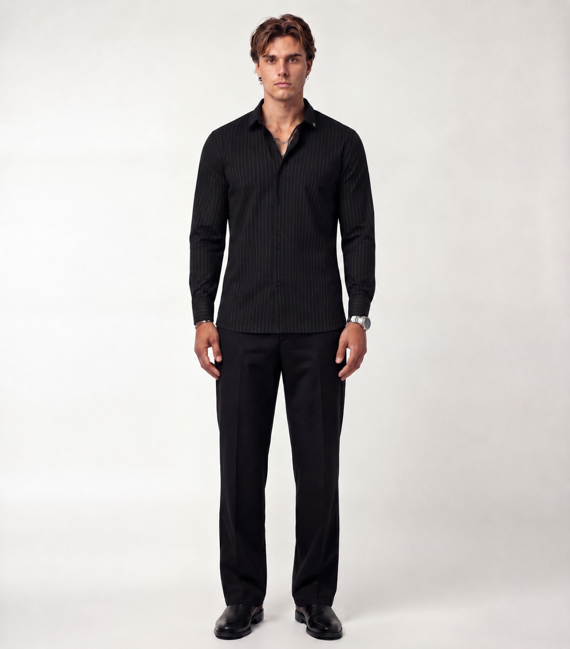 Oxford Black Shirt