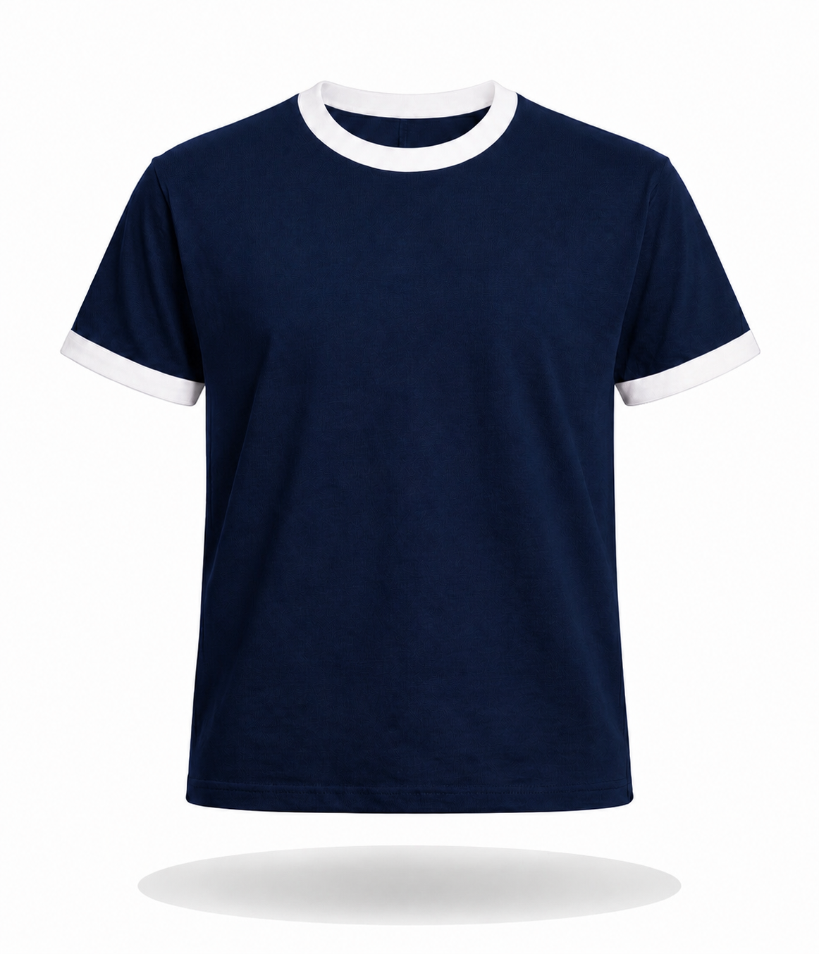 Studio Navy Ringer Tee