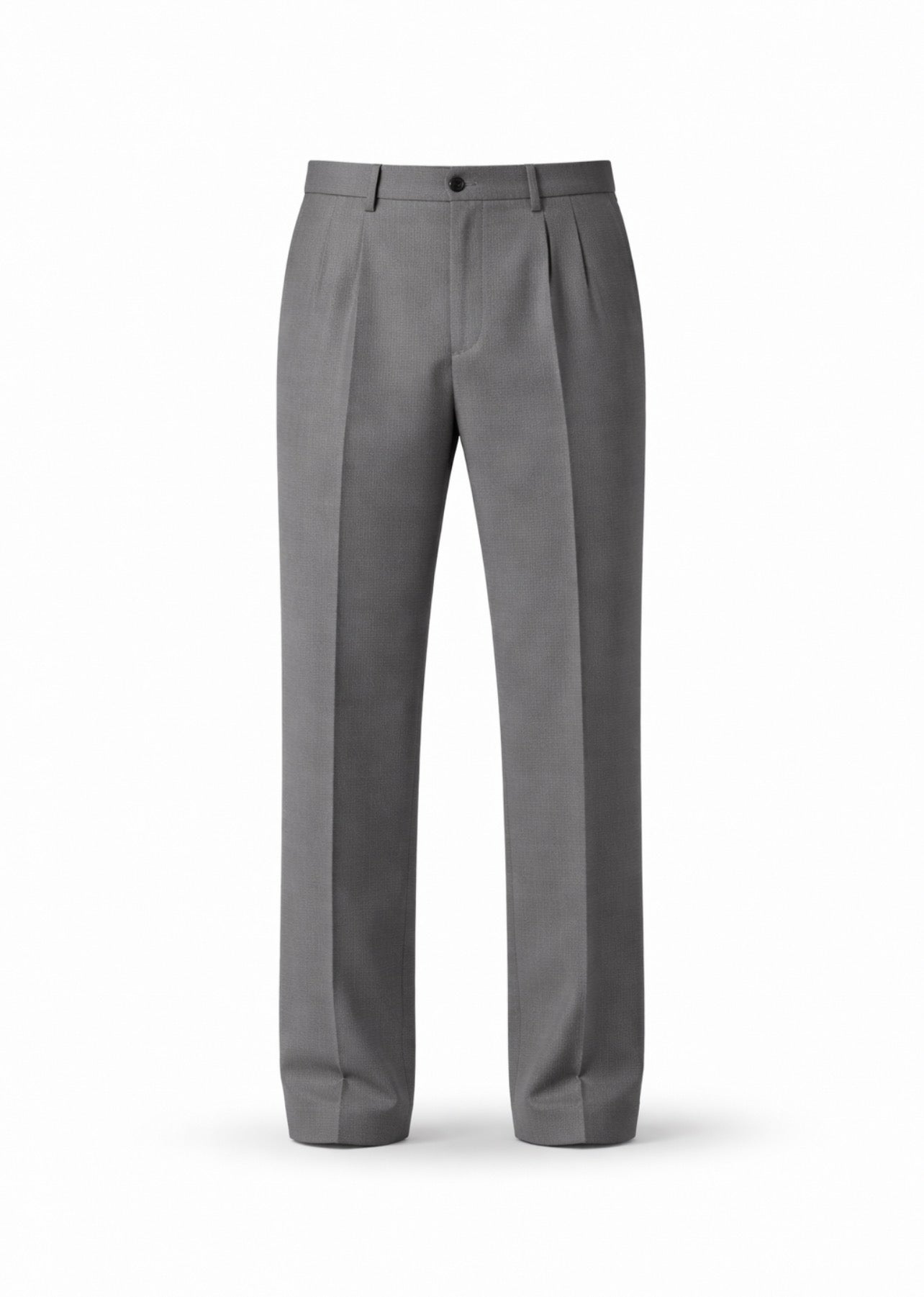 Slate Gray Tailored Trousers