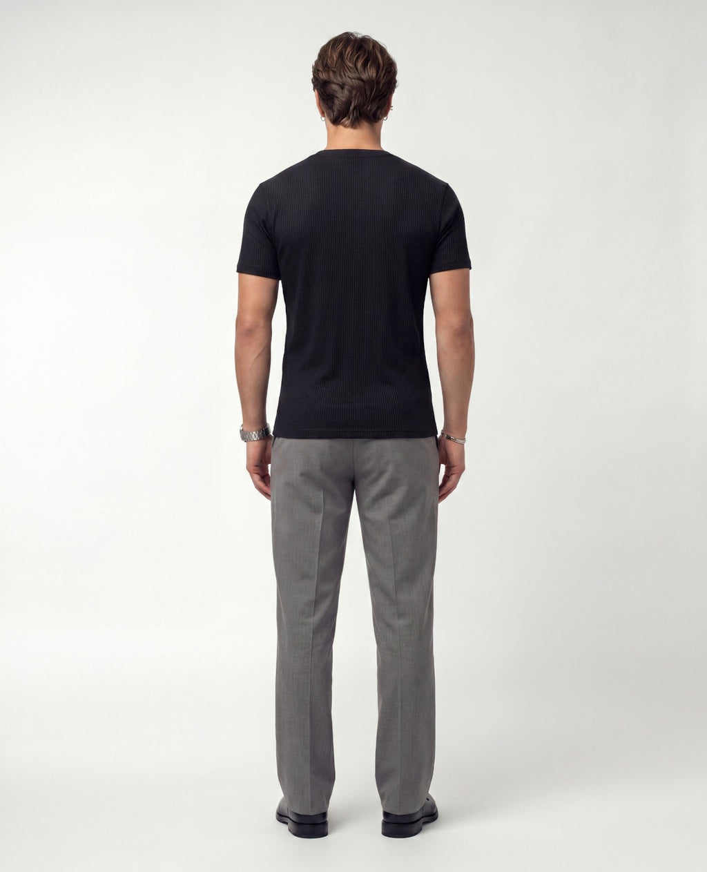 Midnight Black Henley