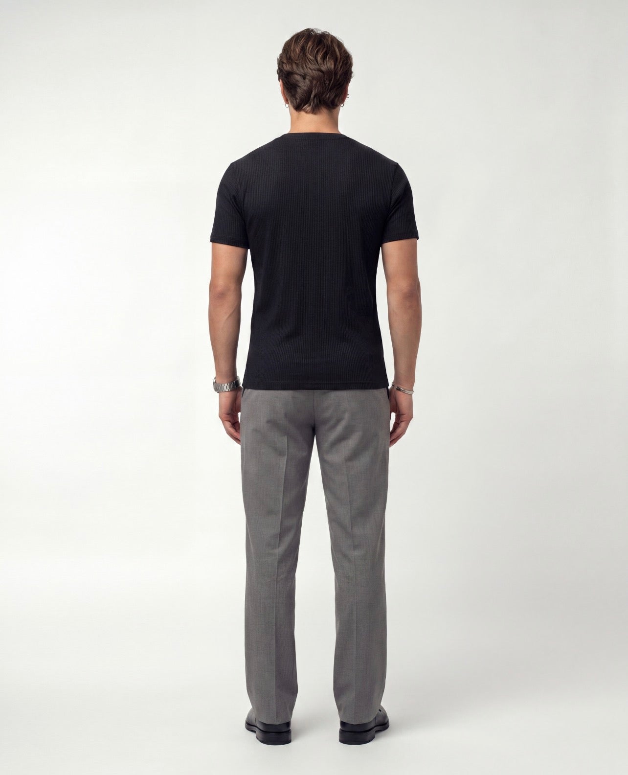Midnight Black Henley
