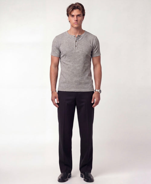 Gray Henley