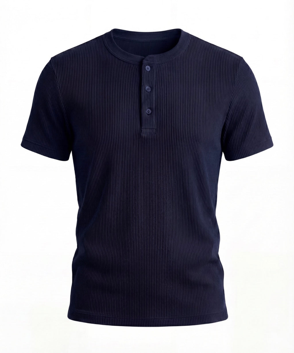 Deep Navy Henley